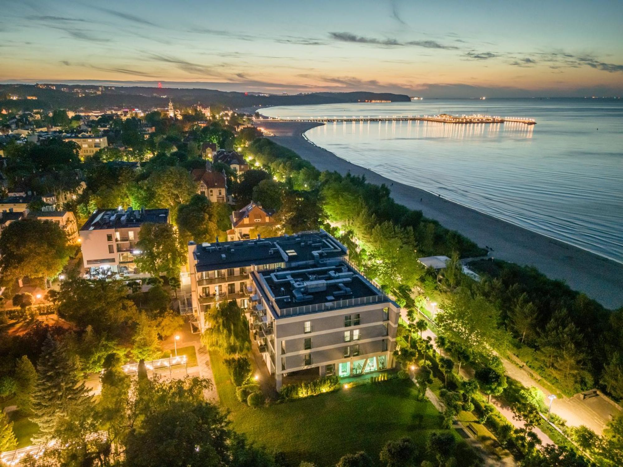 Rewita Korab Hotel Sopot Buitenkant foto