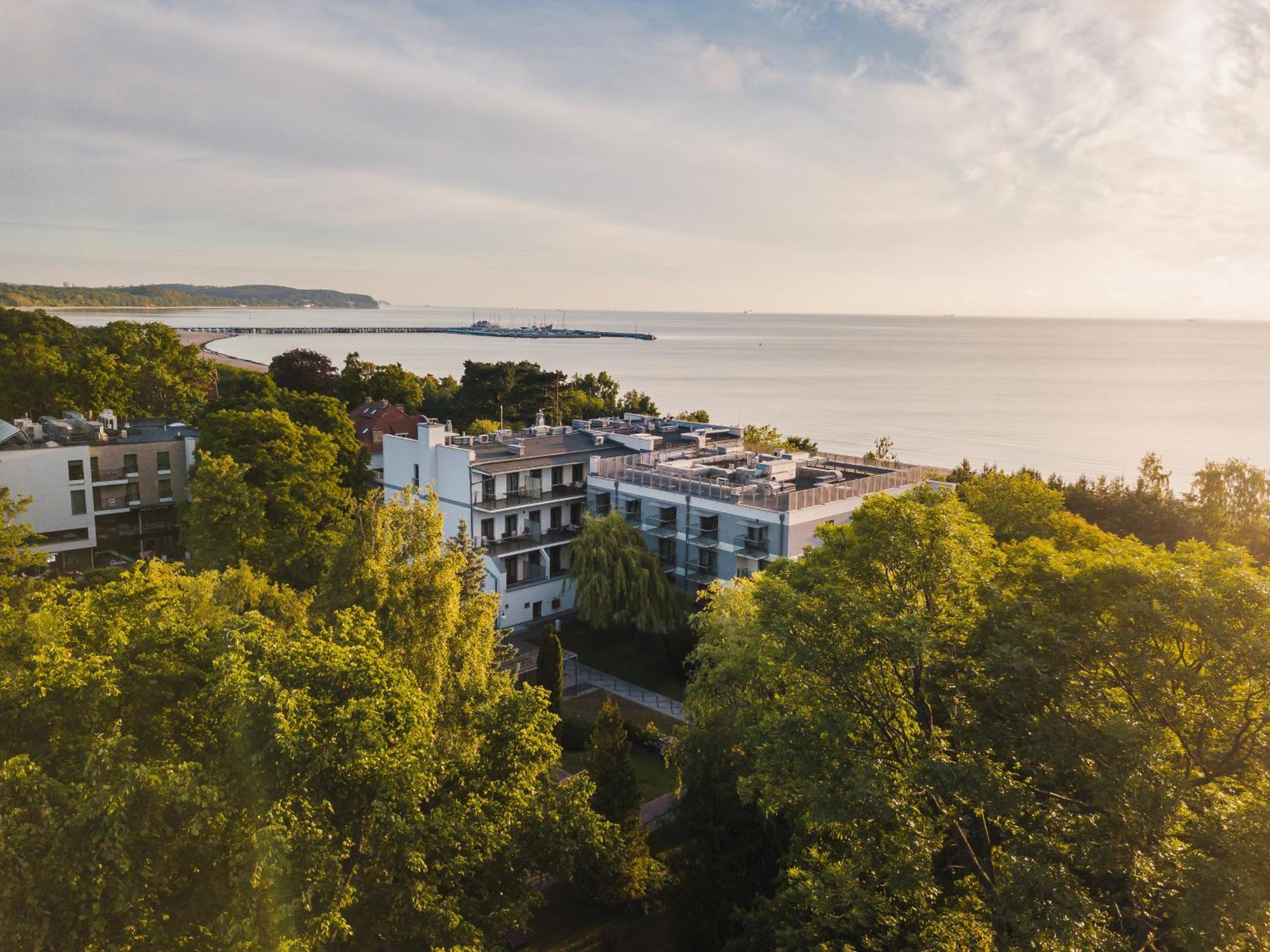 Rewita Korab Hotel Sopot Buitenkant foto